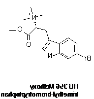 methoxy N,N-N-trimethyl 6-BR-tryptophan